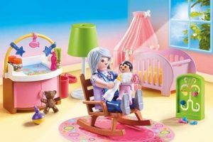 Habitación del bebé Playmobil - Dollhouse (70210)
