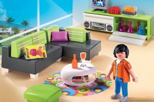 Sala de estar moderna Playmobil (5584)